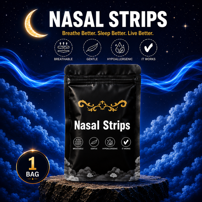 SleepStream Nasal Strips — Drug-Free Anti-Snoring Solution