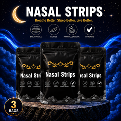 SleepStream hypoallergenic nasal strips for sensitive skin
