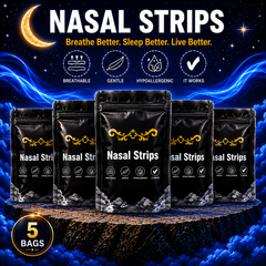 SleepStream nasal strips for snoring relief and nasal congestion